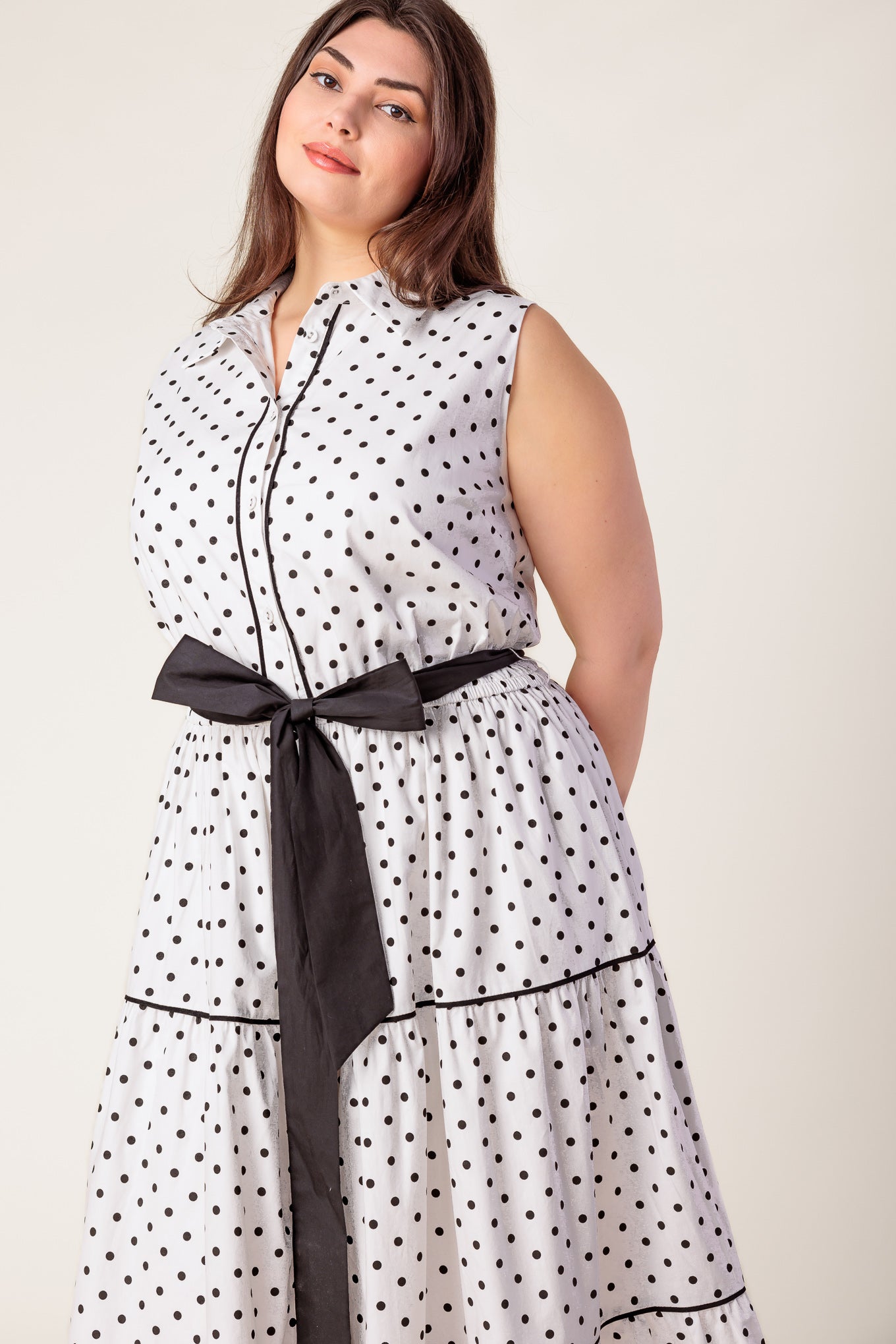 OUT OF REACH WOVEN MIDI DRESS Flying Tomato